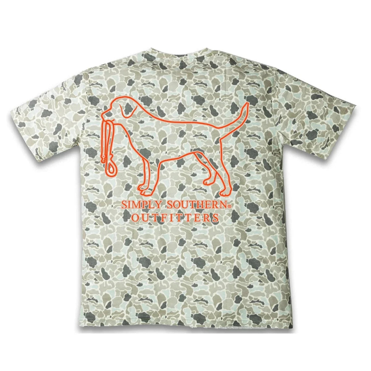 Simply Southern® Camo Dog Logo Tee