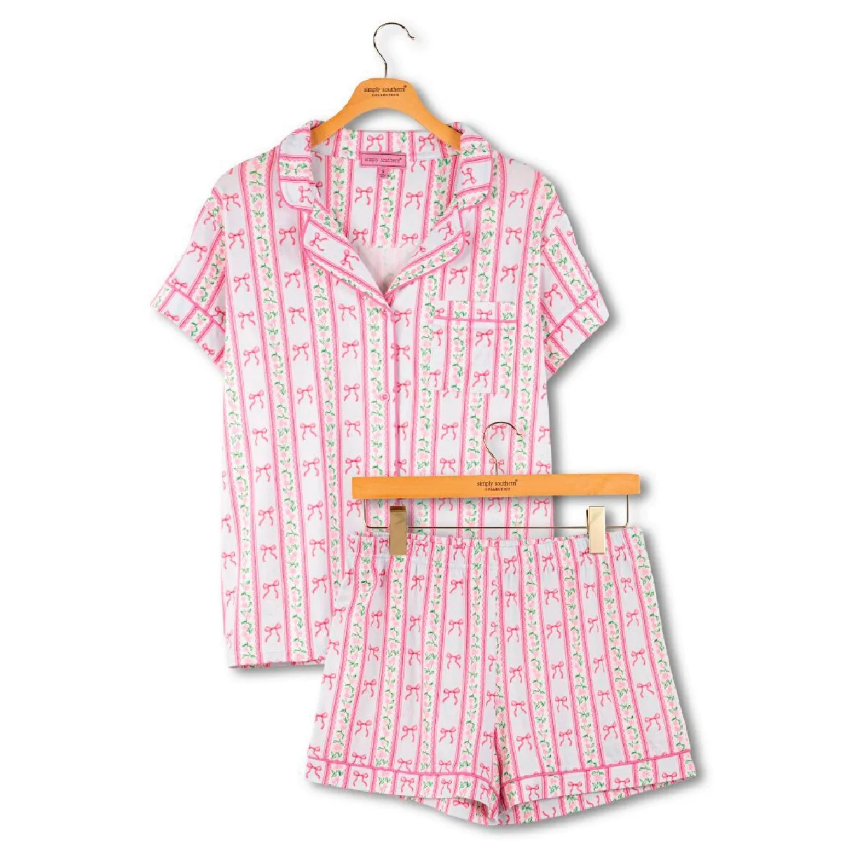 Simply Southern® Youth Bow Pajama Set
