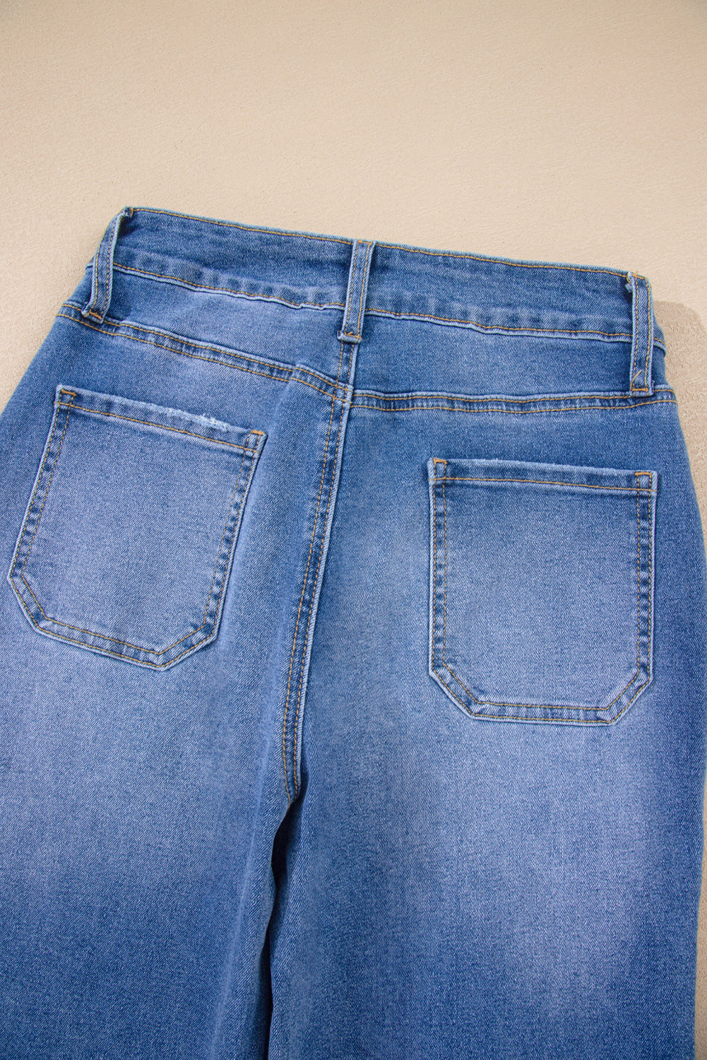 Ashleigh Blue Cropped High Rise Wide Leg Jeans
