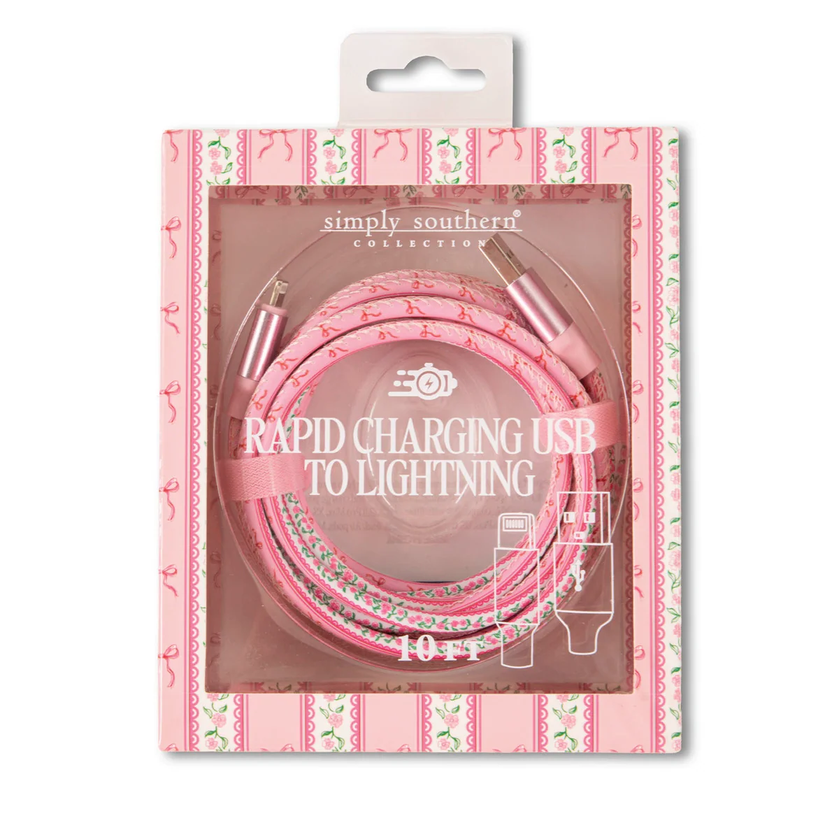 Simply Souther® Tech Cable USB-Lightning: Pink